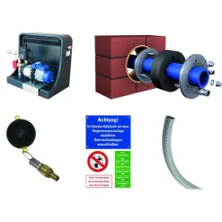 4rain Flachtank Flat M Haus-Premium Paket 12000 L