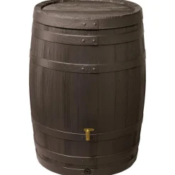 4rain Regenfass VINO 400 L dunkelbraun