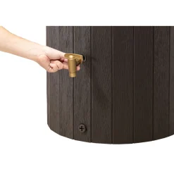 4rain Regenspeicher Madera 220 L braun