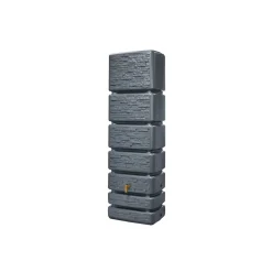 4rain SLIM STONE DECOR Wandtank 350 Liter graphite grey