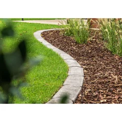 Rasenmähkante 24 x 12 x 4 Muschelkalk