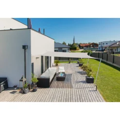 Rechteck-Segel Cannes 4 x 5 m grey