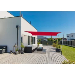 Rechteck-Segel Cannes 4 x 5 m brick