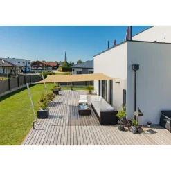 Rechteck-Segel Capri 3 x 4 m champagner