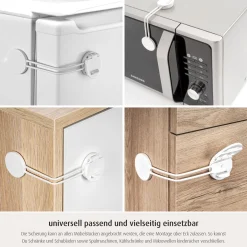 Reer Multi-Sicherung für Möbel weiß