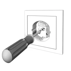 Reer Steckdosenschutz schraubbar weiß 10 Stück