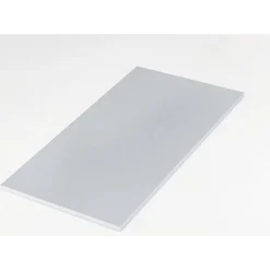 Regalboden Edelstahlgrau 800 x 400 x 16 mm