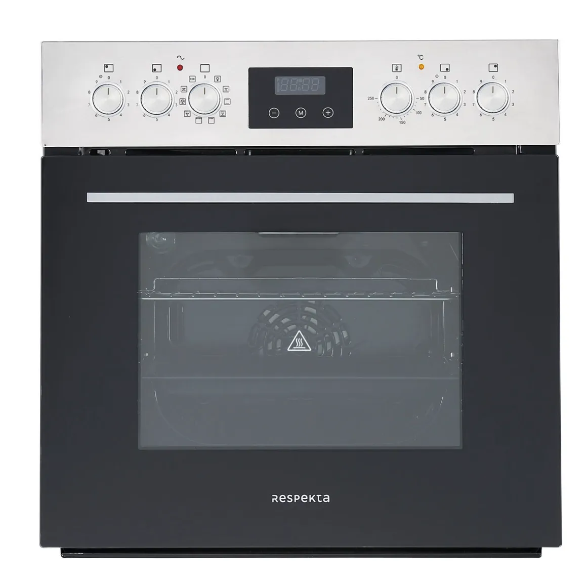 Respekta Einbau-Herdset Jean 67 Liter9 Leistungsstufen LED Timer