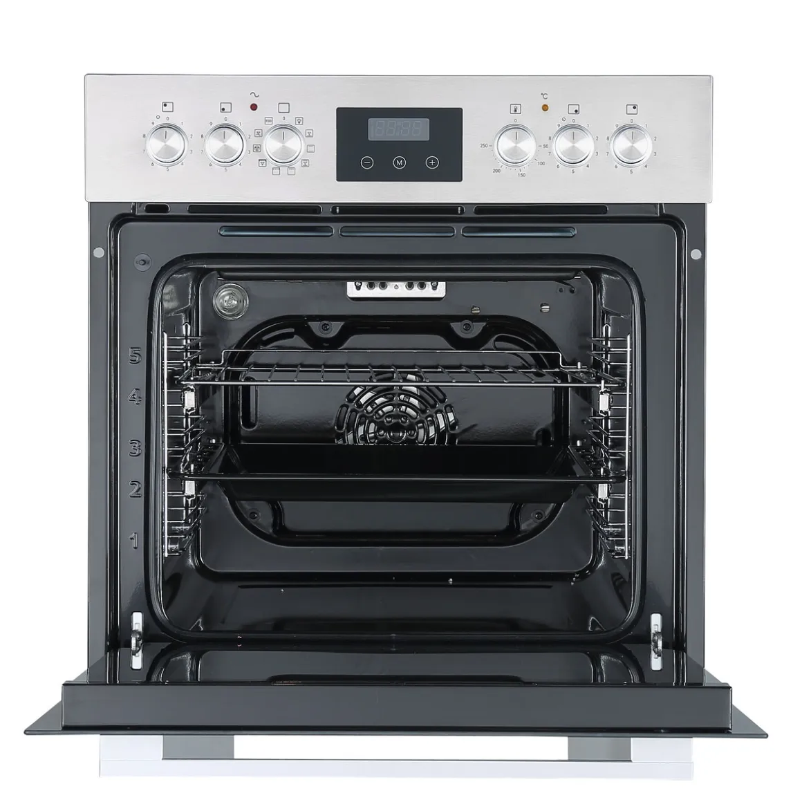 Respekta Einbau-Herdset Jean 67 Liter9 Leistungsstufen LED Timer
