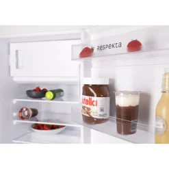 Respekta Einbaukühlschrank KS 88.4 weiß mit Gefrierfach