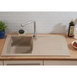 Respekta Einbauspüle Boston Mineralite