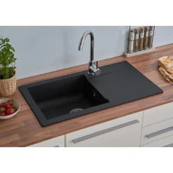 Respekta Einbauspüle Denver Mineralite