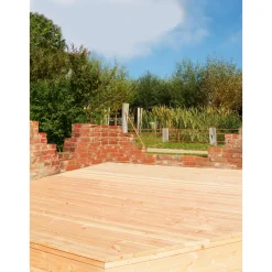 Rettenmeier Terrassendiele geriffelt 400 x 12 x 2,1 cm