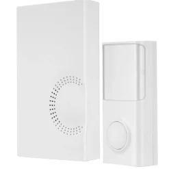 REV Ritter Funk-Gong mit Taster Basic 36 Melodien 200m weiß