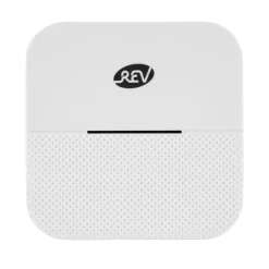 REV Ritter Funk-Gong-Set mit 2 Funk-Gongs & 1 -Taster Orchestra 58 Mel.150m weiß