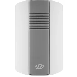 REV Ritter Gong elektronisch Batterie oder Trafo & Batterie 8 Melodie weiß-grau