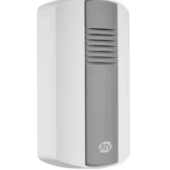 REV Ritter Gong elektronisch Batterie oder Trafo & Batterie 8 Melodie weiß-grau