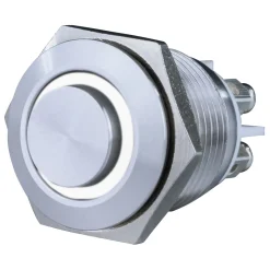 REV Ritter Klingelknopf für Einbau mit LED-Beleuchtung weiß