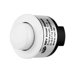 REV Ritter Klingelknopf Einbau 24V 1,5A rund weiß