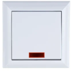 REV Ritter AP-Schalterprogramm PlanoLuxe weiß Kontroll-Wechselschalter