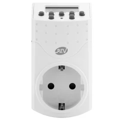 REV Ritter Zeitschaltuhr digital Standard 140 Schaltzeiten weiß