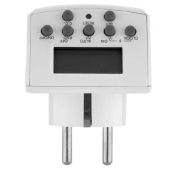 REV Ritter Zeitschaltuhr digital Standard 140 Schaltzeiten weiß