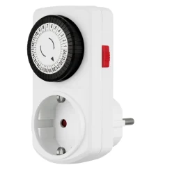 REV Ritter Zeitschaltuhr innen mechanisch Standard 48 Schaltzeiten weiß