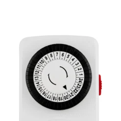 REV Ritter Zeitschaltuhr innen mechanisch Standard 48 Schaltzeiten weiß