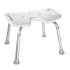 Ridder Bade-/Duschhocker höhenverstellbar mit Hygieneausschnitt
