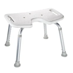 Ridder Bade-/Duschhocker höhenverstellbar mit Hygieneausschnitt