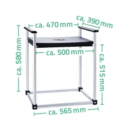 Ridder Bad-Hocker Premium XXL schwarz