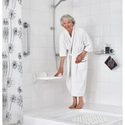 Ridder Duschklappsitz Max weiß