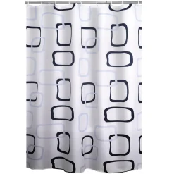 Ridder Duschvorhang Geo Textil 180 x 200 cm