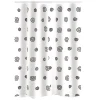 Ridder Duschvorhang Snail Textil 180 x 200 cm