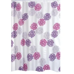 Ridder Duschvorhang Textil Sandra ca 180 x 200 cm lila