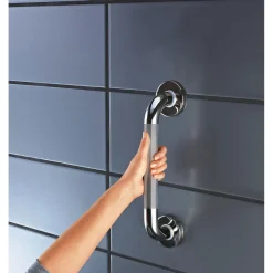 Ridder Haltegriff mit rutschhemmender Grifffläche 30 cm poliert Edelstahl