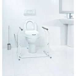 Ridder Mobile WC-Aufstehhilfe inkl Ablagekorb weiß