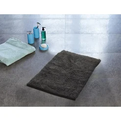 Ridder Teppich Soft 55 x 85 cm anthrazit Polyester-Microfaser