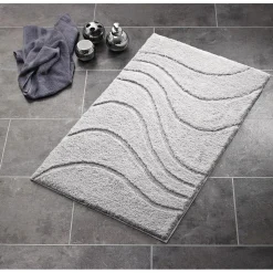 Ridder Vorleger Coins 55 x 50 cm La Ola weinrot Polyester