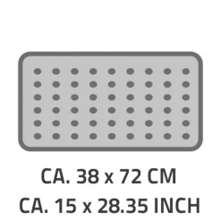 Ridder Wanneneinlage Foot 38 x 72 cm neon-grün