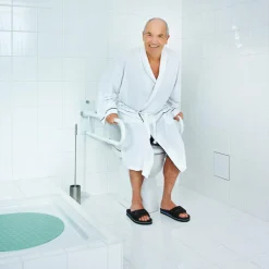 Ridder WC-Aufstehbügel 76 cm klappbar weiß