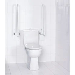 Ridder WC-Aufstehbügel 76 cm klappbar weiß