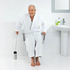 Ridder WC-Erhöhung 10 cm mit Griffen und Deckel weiß