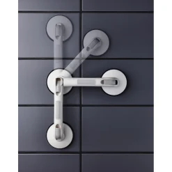 Ridder Winkel-Sauggriff mit 3 Saugern Premium 60 cm weiß