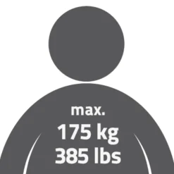 Ridder XL-Adapter für Duschklappsitz Pro chrom