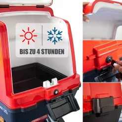 Rolektro E-Carrier „25 V.3“ Rot, mit Koffer