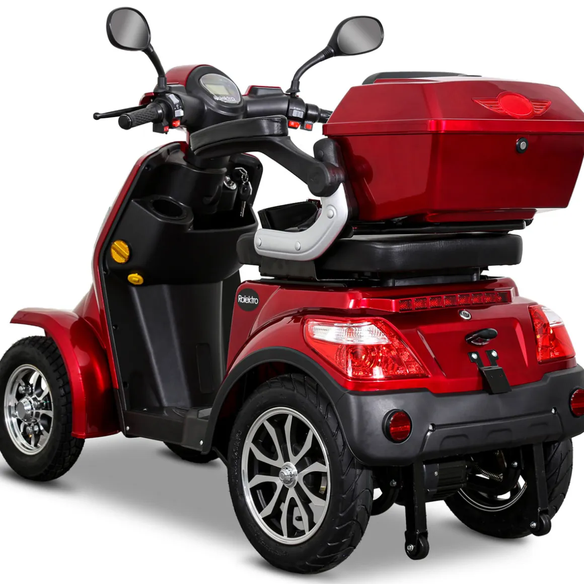 Rolektro E-Quad 25, Rot, 60V-20Ah Bleigel Akkus, 1000 Watt