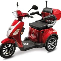 Rolektro E-Trike 15 V.3 Lithium Rot 60-30AH Akku 1000 Watt