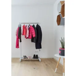Roll-Kleiderständer 84 x 44 x 101-165 cm