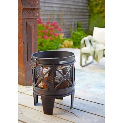 Rothmann Feuerkorb Oregon Rostoptik antik Durchmesser ca 42 cm